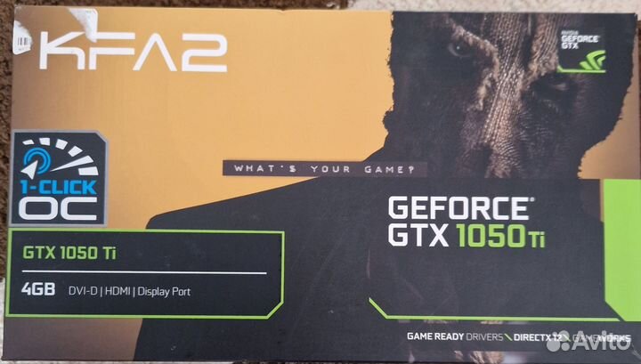 Видеокарта geforce gtx 1050 ti