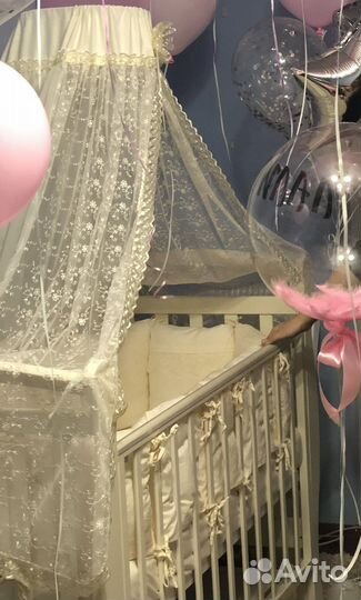 Комплект в кроватку для новорожденных