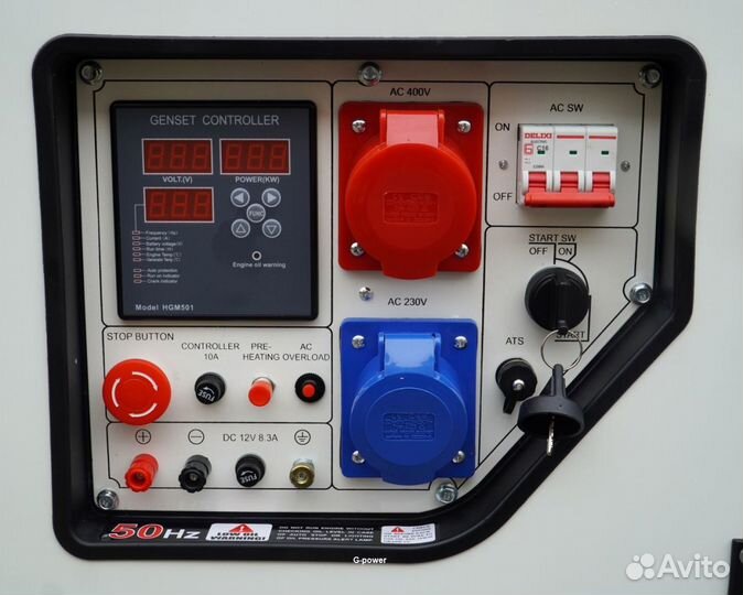 Дизельный генератор 12 kW g-power DG14000SE3