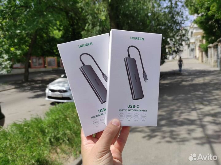 USB Hub (хаб) Ugreen USB-C (70410) новый