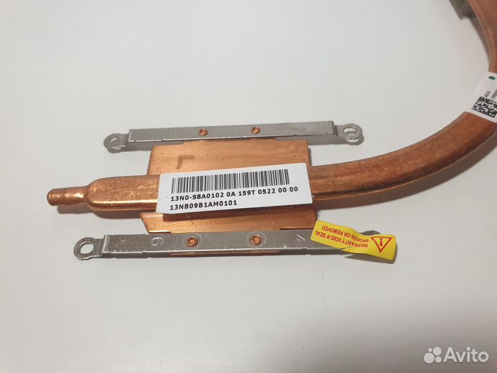 Радиатор охлаждения ноутбука Asus X555Y