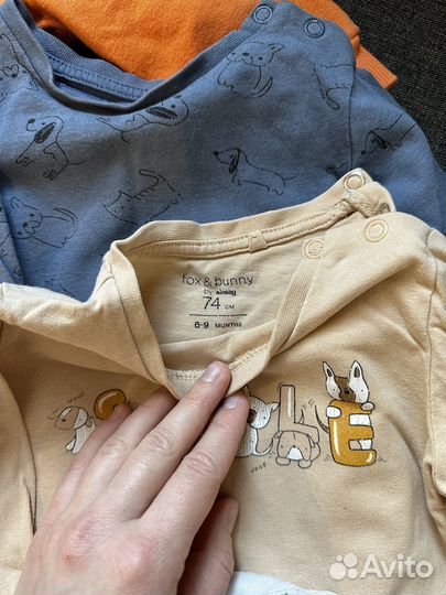 Вещи пакетом для мальчика 74 80