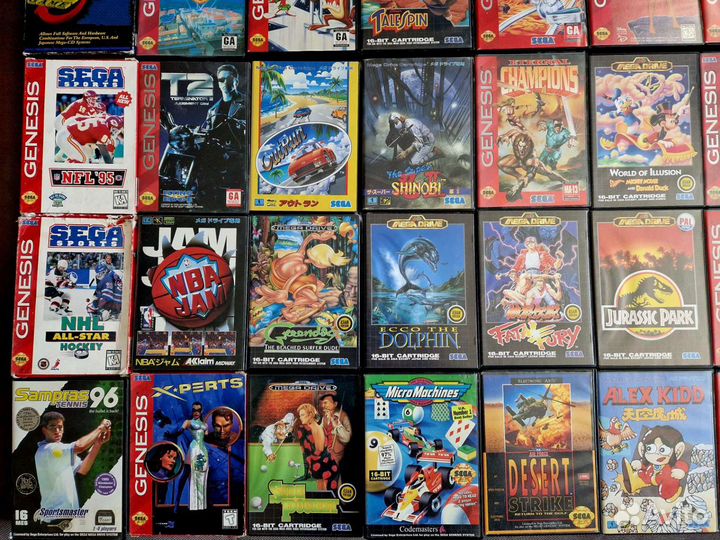 Картриджи sega mega drive и master system