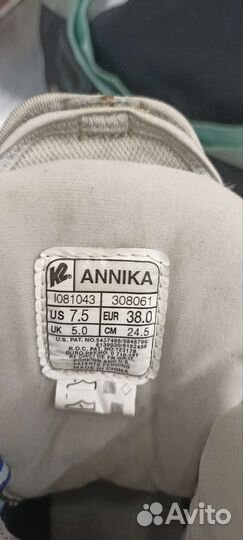 Ролики Annika размер 38