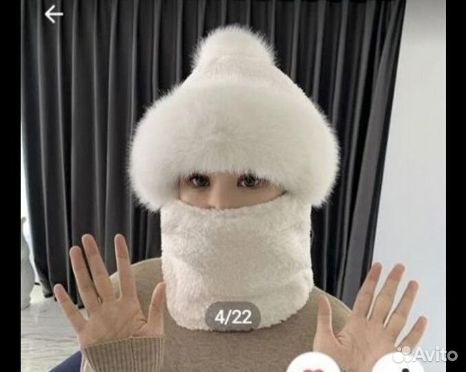 Шапка зимняя новая для девочки