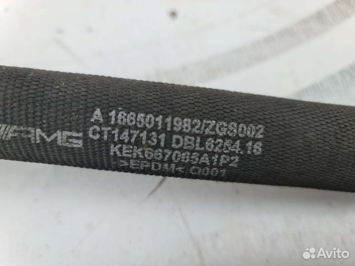 Патрубок охлаждения Mercedes W166 AMG