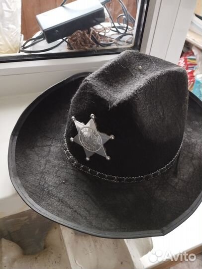 Шляпа шерифа детская