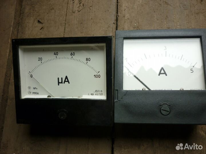 Вольтметр и амперметры