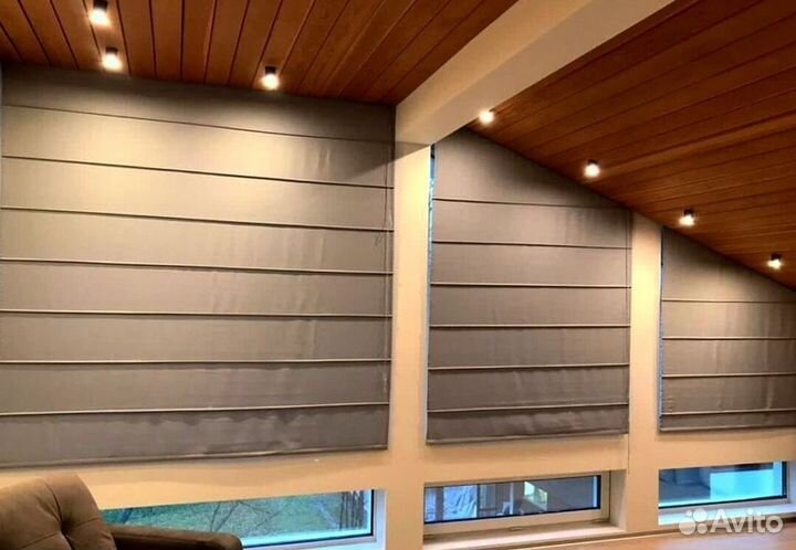 Римские шторы Блэкаут