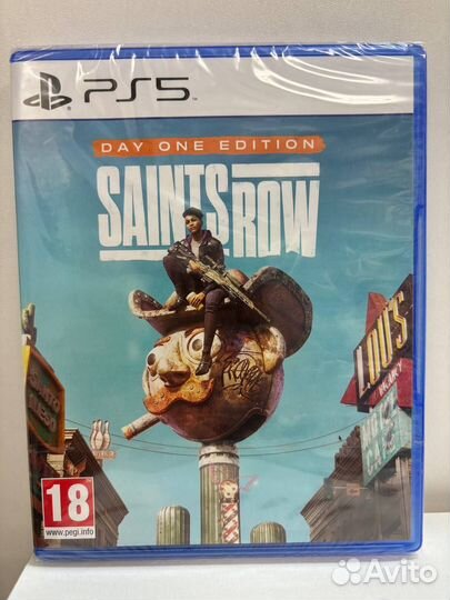 Day One Edition Saints Row ps5 диск