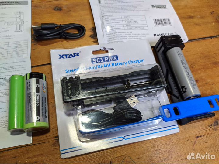 Xtar SC1 Plus Быстрое зарядное устройство Type-C