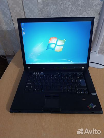 Рабочий ноутбук Lenovo T60