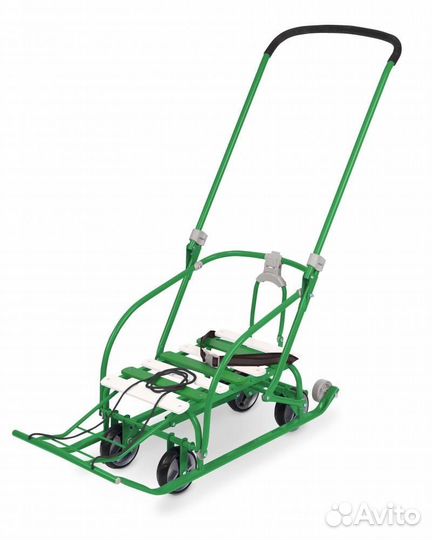 Детские санки с колесами