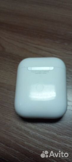 Кейс для airpods 2 с поддержк.беспроводной зарядки