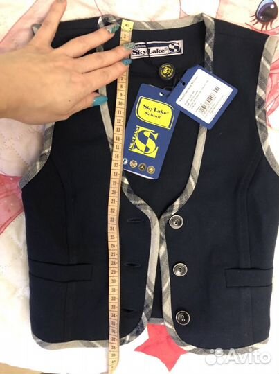 Жилетка школьная sky lake
