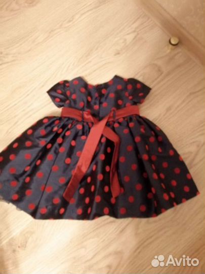 Нарядное платье для девочки 1 год