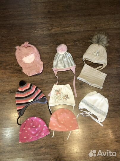 Шапки детские для девочки