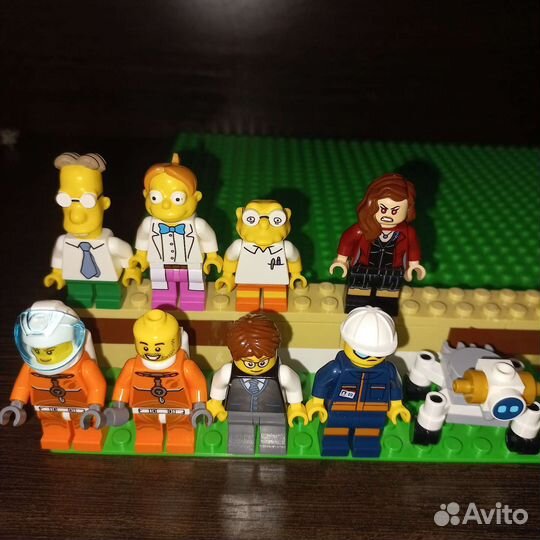 Lego marvel,симпсоны, гари потер минифигурки