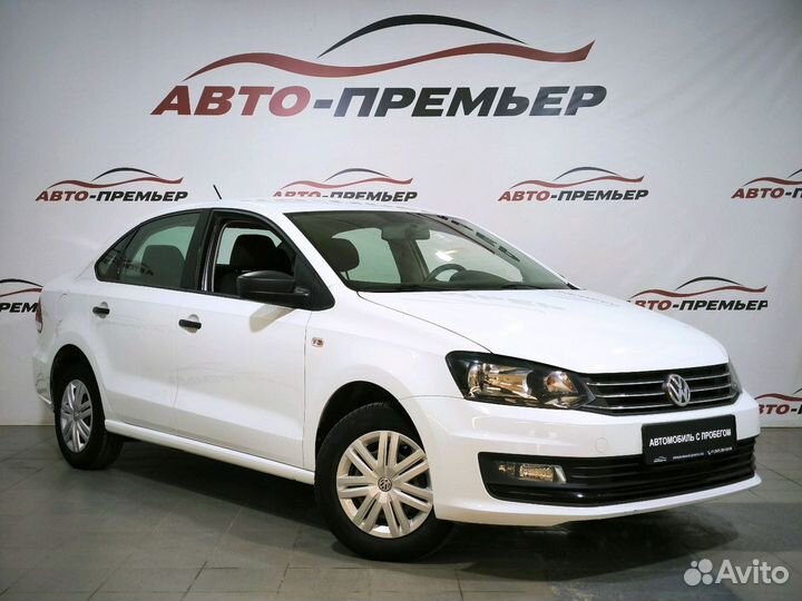 Volkswagen Polo 1.6 МТ, 2019, 68 358 км