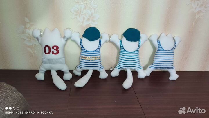 Мягкая игрушка котик