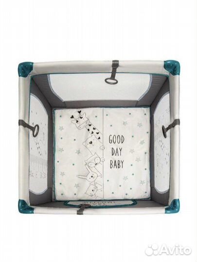 Манеж amarobaby walky good DAY GI raffe (серый)