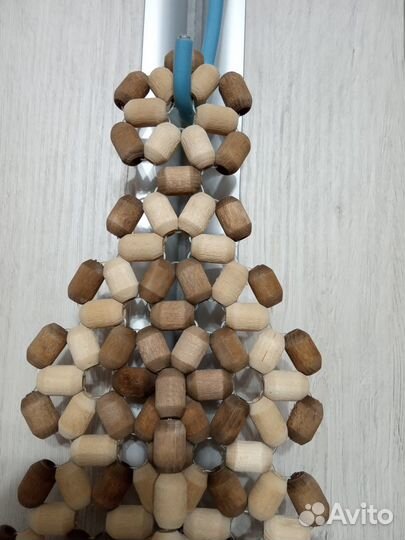 Панно плетёное из дерева