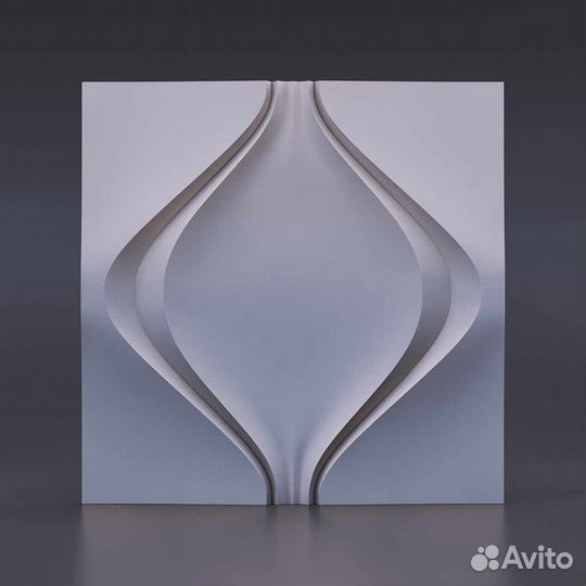 Гипсовая 3D панель 