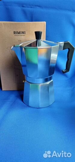 Гейзерная кофеварка rimini