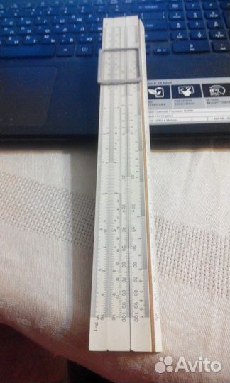 Линейка логарифмическая в футляре