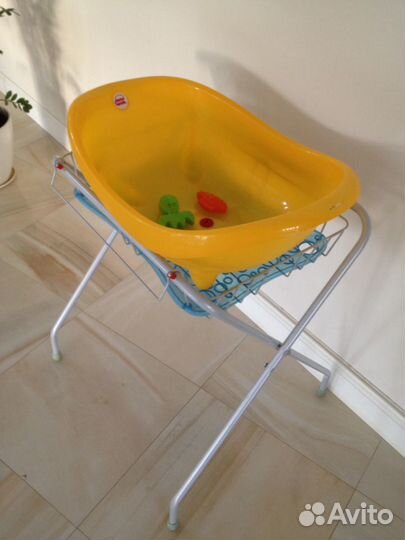 Ванночка детская Okbaby Laguna с подставкой на пол