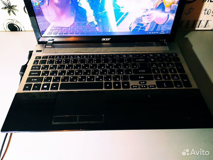 Acer V3-551G - A10-4 Gen \ 4 Озу \ SSD