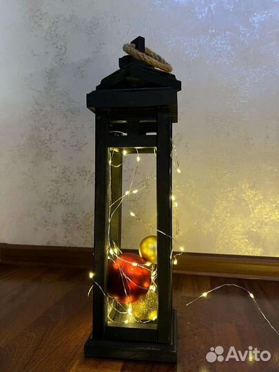 Подсвечник. Украшение для нового года. Под ёлку