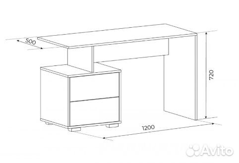 Стол письменный