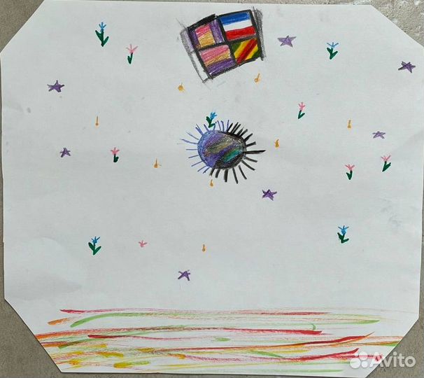 Картинка Маши, 7 лет