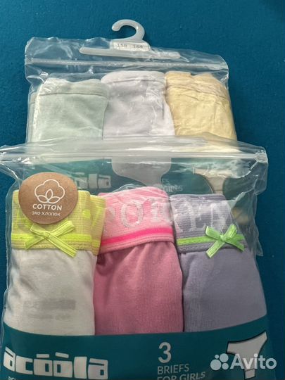 Бюстгальтеры, топы, трусы подростковые