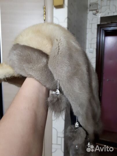 Шапка норковая