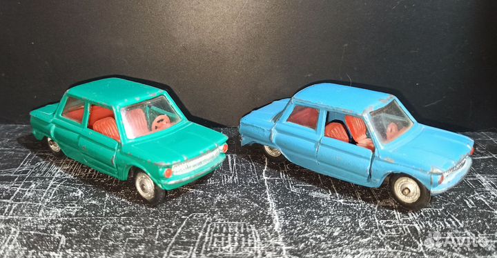 Модели легковушек п-ва СССР и России 1/43