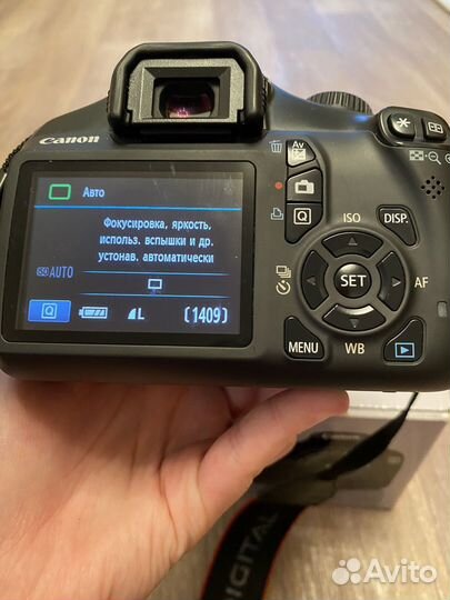 Зеркальный фотоаппарат Canon eos 1100d