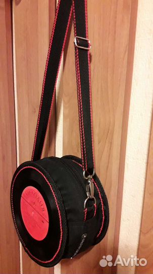 Сумки из виниловых пластинок, диаметром 17 см