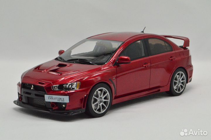 1/18, Mitsubishi Lancer EVO X Red, BM Creations