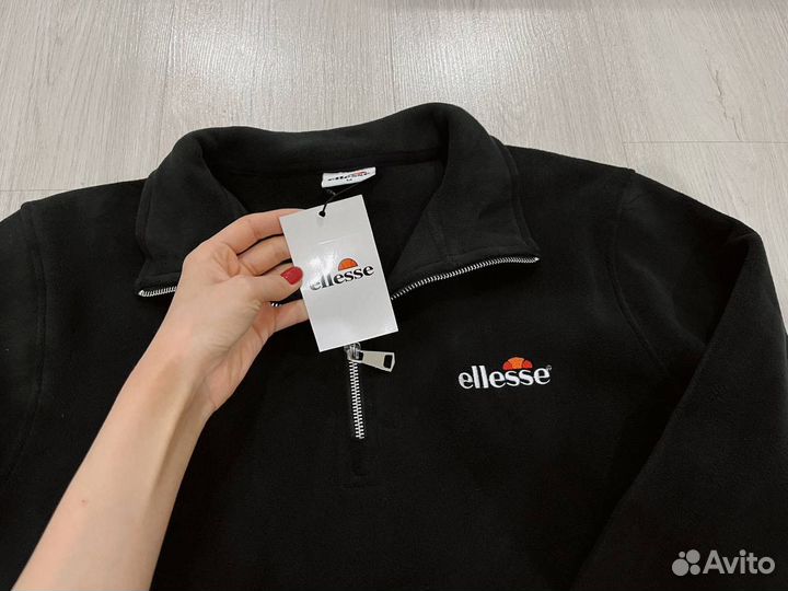 Кофта полузамок ellesse флис