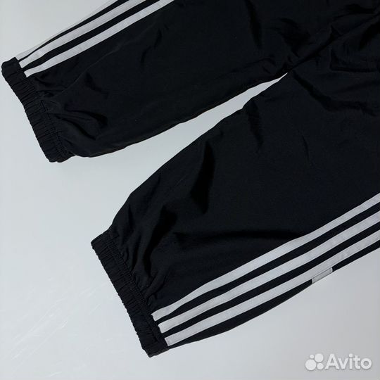 Штаны Adidas Three Stripes Black Pants