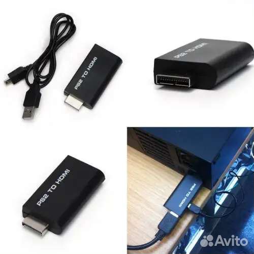 PS2 to hdmi и комплектующие для Playstation