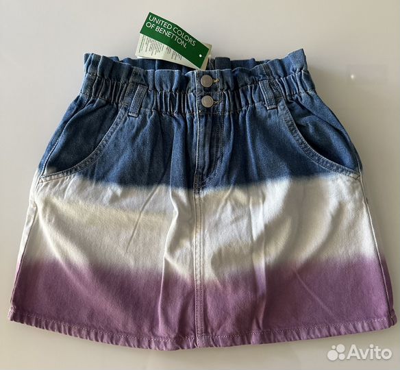 Юбка джинсовая Benetton новая