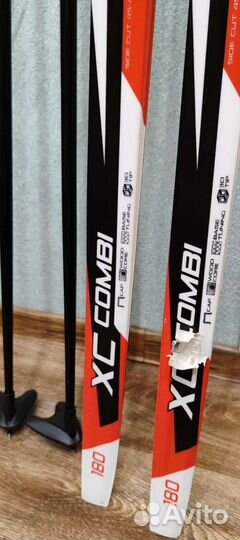 Лыжи беговые c лыжными палками