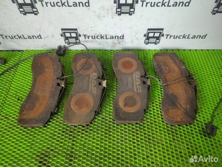 Колодки тормозные задние Daf Xf 106