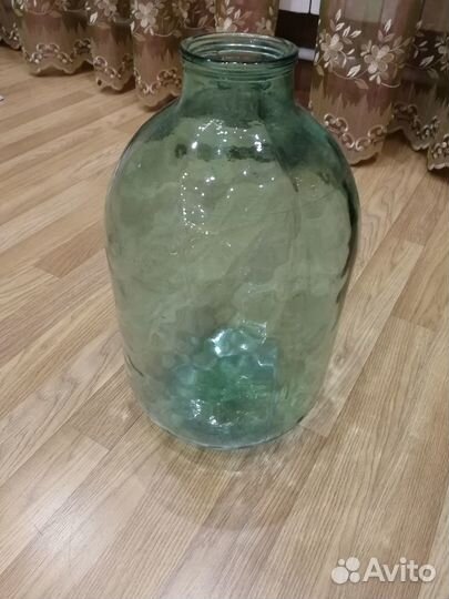 Банка 10 литров стеклянная