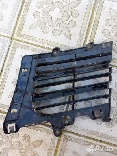 Решётка бампера правая порш каен 2009 дизель