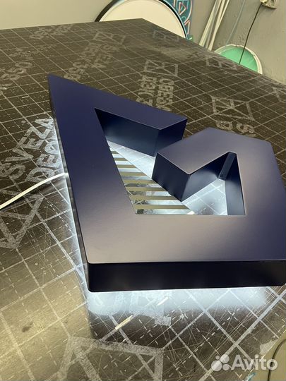 Объемные световые буквы наружная реклама