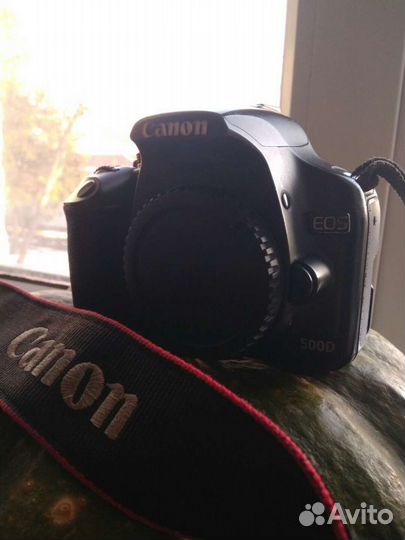 Зеркальный фотоаппарат canon 500 D